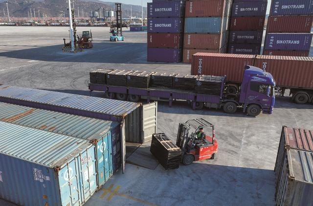 上合物流集散中心預計年營收1.5億，公路國際貨物運輸代理成核心引擎